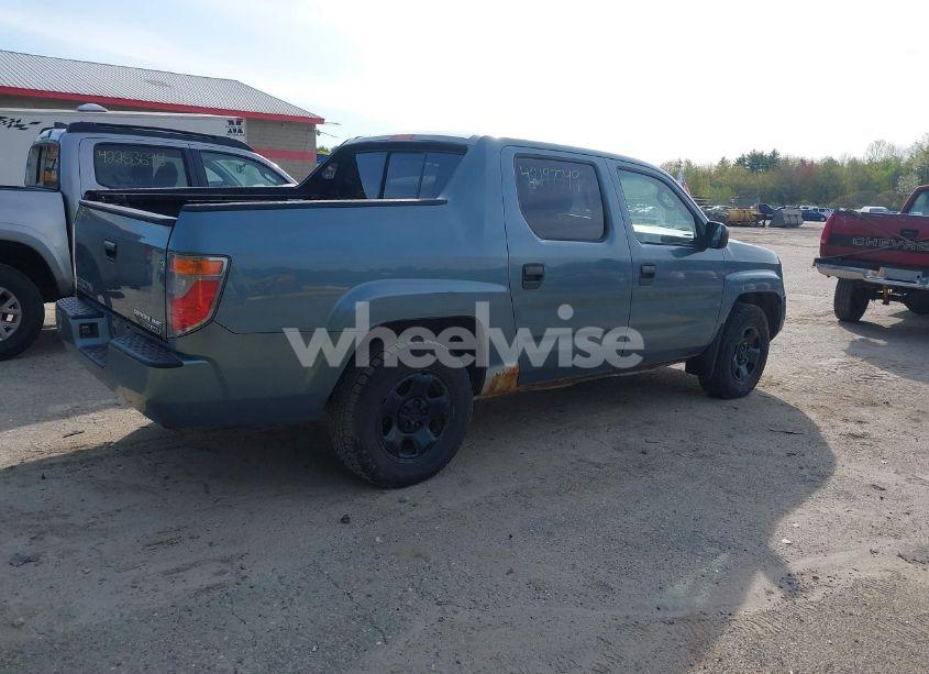 Photo 4 of 2007 Honda Ridgeline RT (VIN 2HJYK16227H530001)