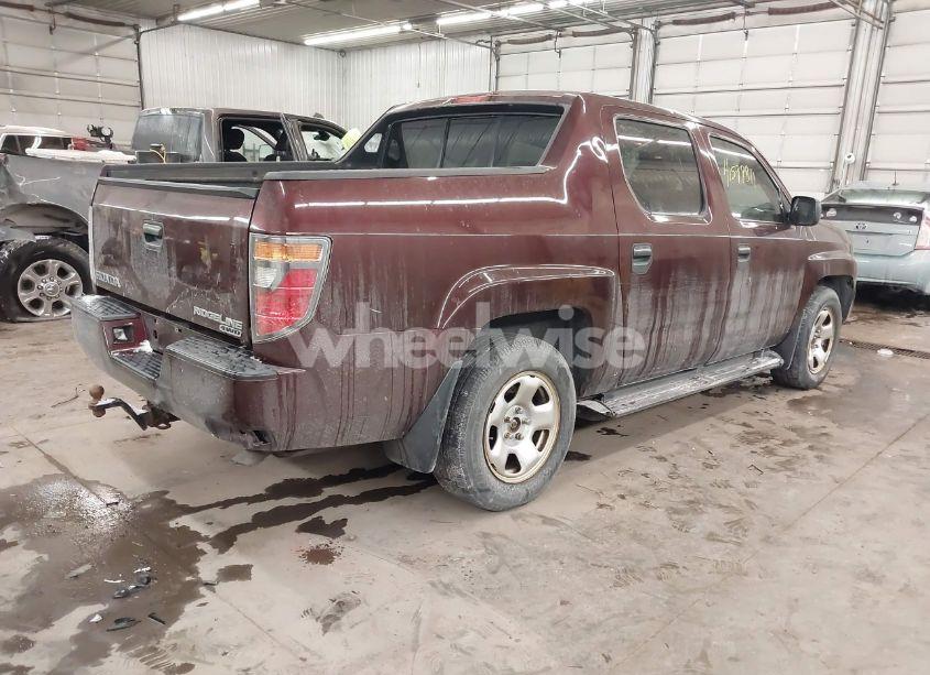 Photo 4 of 2008 Honda Ridgeline RT (VIN 2HJYK16248H524248)