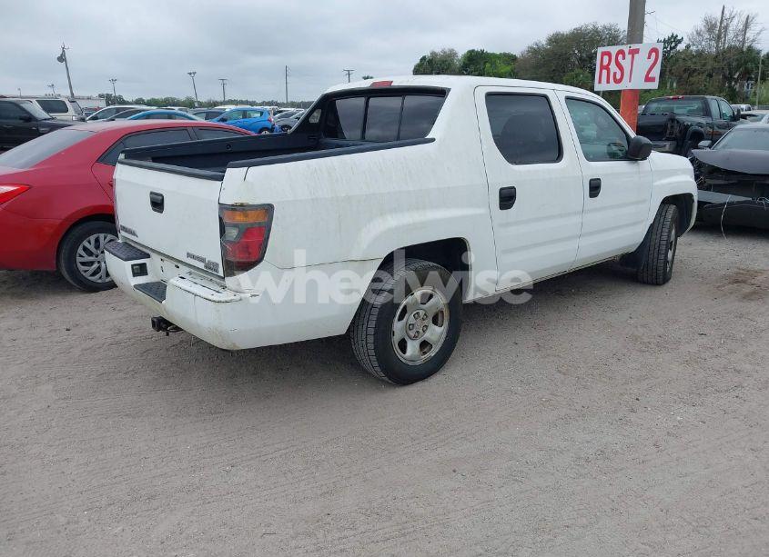 Photo 4 of 2007 Honda Ridgeline RT (VIN 2HJYK16267H543284)