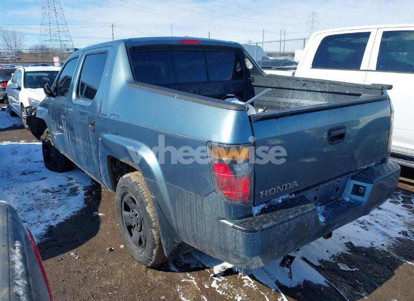 Photo 3 of 2008 Honda Ridgeline RT (VIN 2HJYK16278H532554)