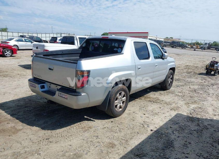 Photo 4 of 2007 Honda Ridgeline RTL (VIN 2HJYK16517H501096)