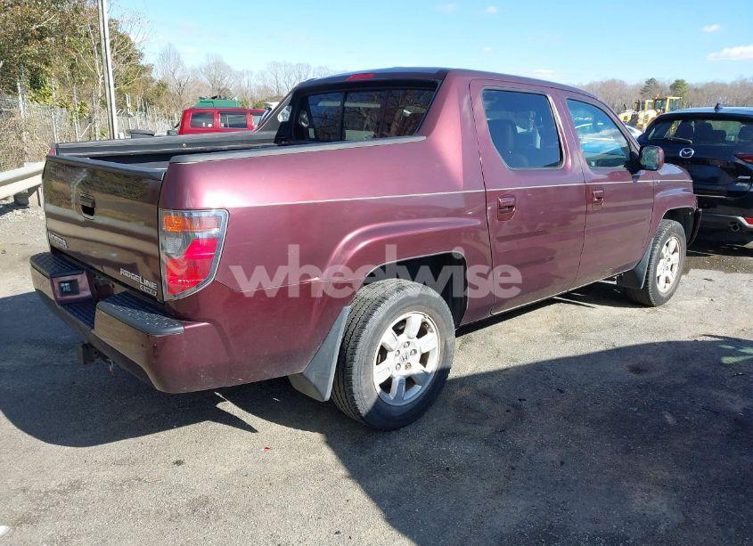 Photo 4 of 2007 Honda Ridgeline RTL (VIN 2HJYK16537H509541)