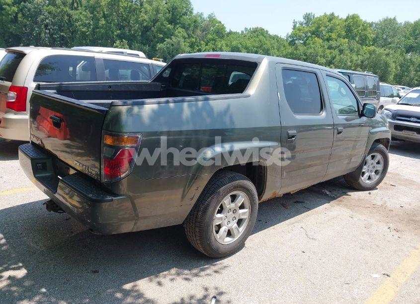 Photo 4 of 2006 Honda Ridgeline RTL (VIN 2HJYK16576H548163)