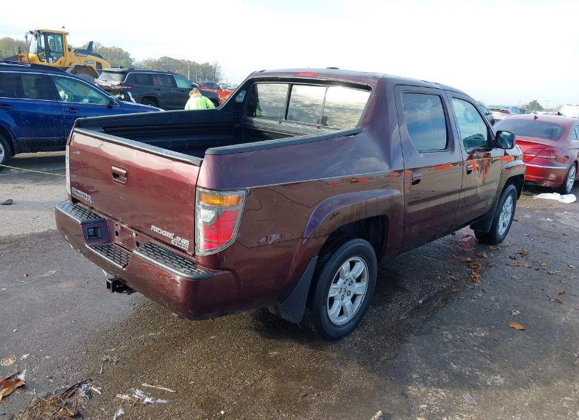 Photo 4 of 2007 Honda Ridgeline RTL (VIN 2HJYK16597H543869)
