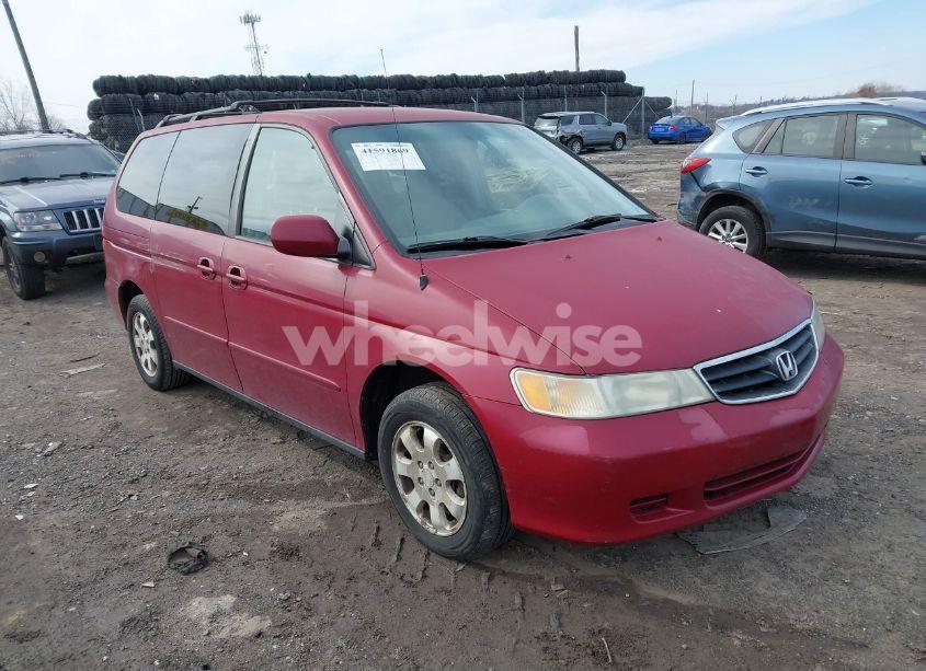 2002 Honda Odyssey EX (VIN 2HKRL18602H551306) main photo