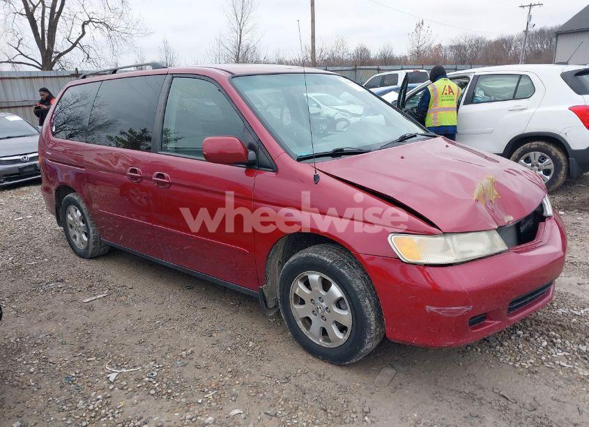 2002 Honda Odyssey EX (VIN 2HKRL18602H564427) main photo