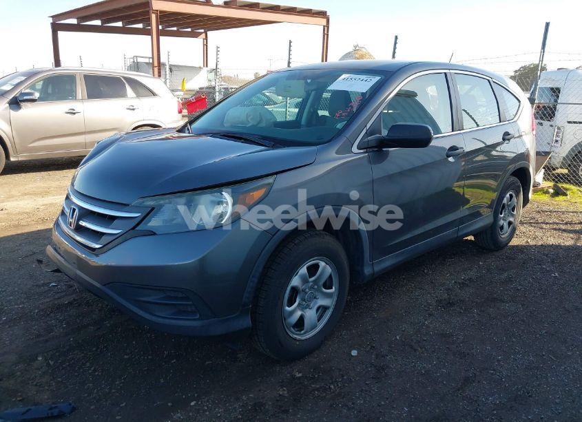 Photo 2 of 2013 Honda Cr-v LX (VIN 2HKRM3H30DH502690)