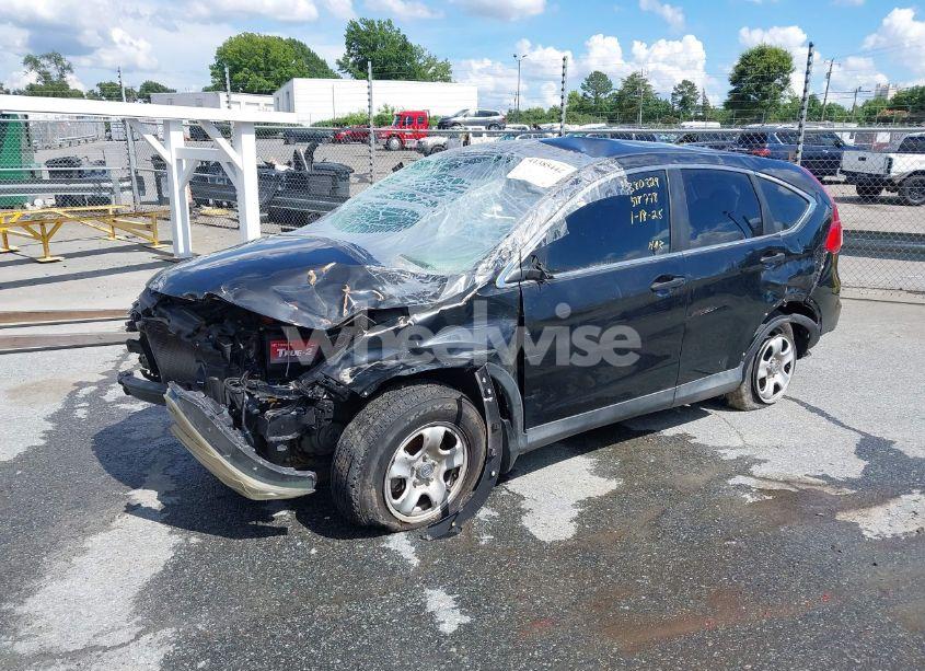 Photo 2 of 2016 Honda Cr-v LX (VIN 2HKRM3H30GH518778)