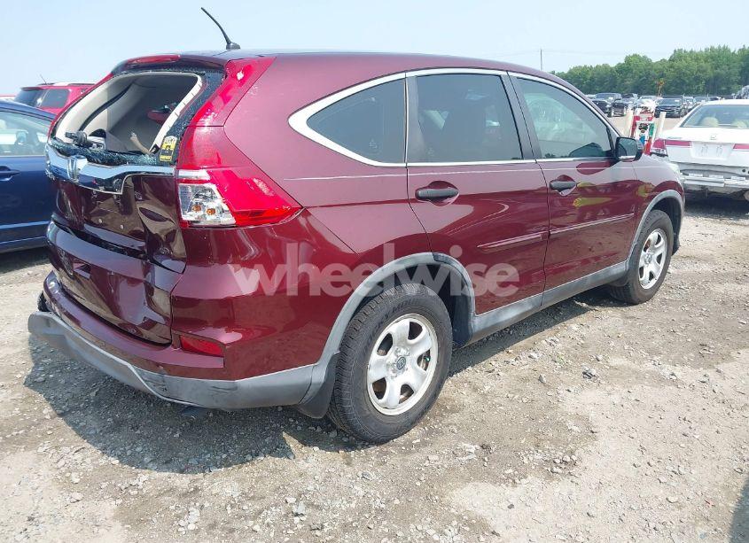 Photo 4 of 2015 Honda Cr-v LX (VIN 2HKRM3H31FH505259)