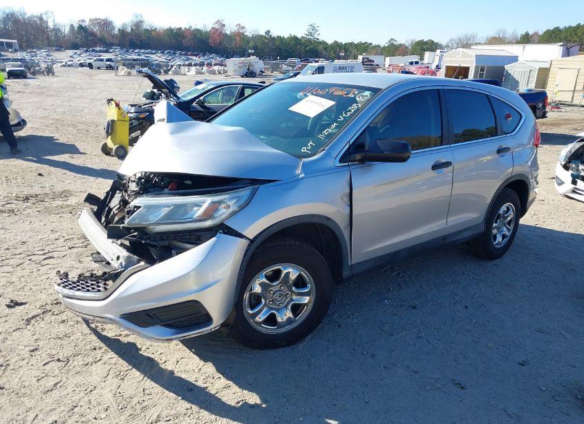 Photo 2 of 2016 Honda Cr-v LX (VIN 2HKRM3H31GH506235)