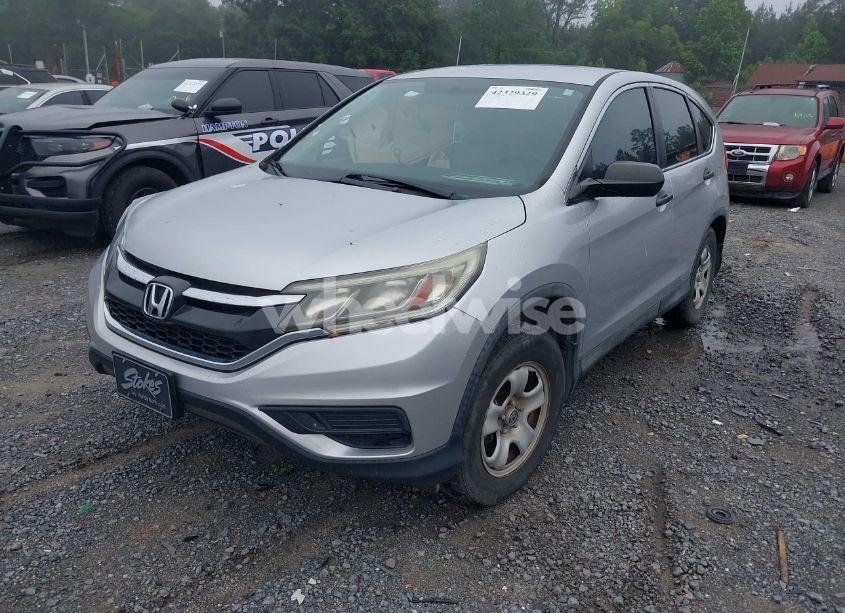 Photo 2 of 2016 Honda Cr-v LX (VIN 2HKRM3H31GH555497)
