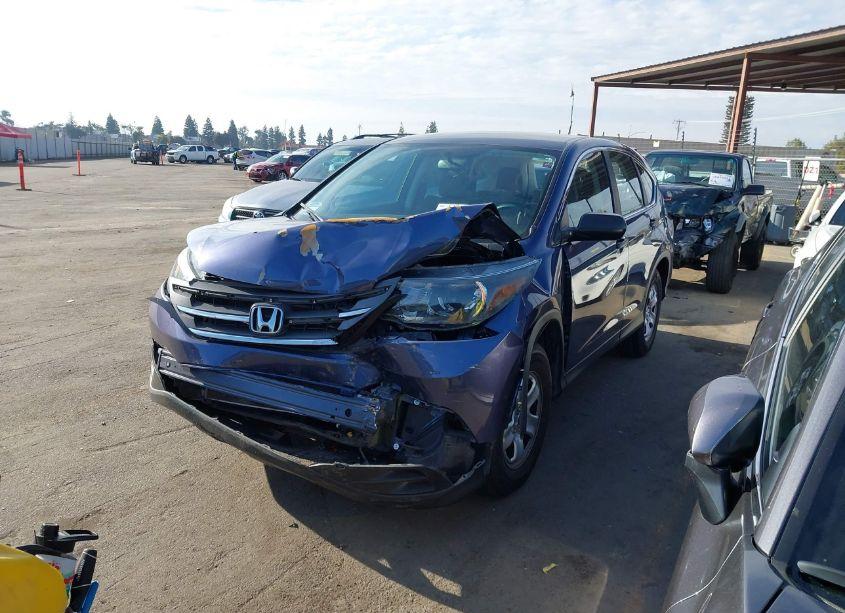 Photo 2 of 2013 Honda Cr-v LX (VIN 2HKRM3H32DH501122)