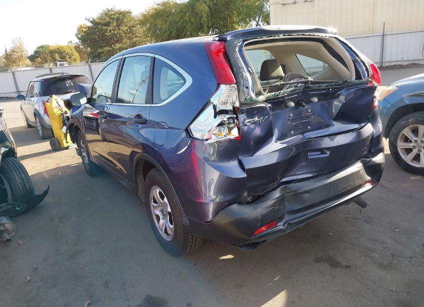 Photo 3 of 2013 Honda Cr-v LX (VIN 2HKRM3H32DH501122)