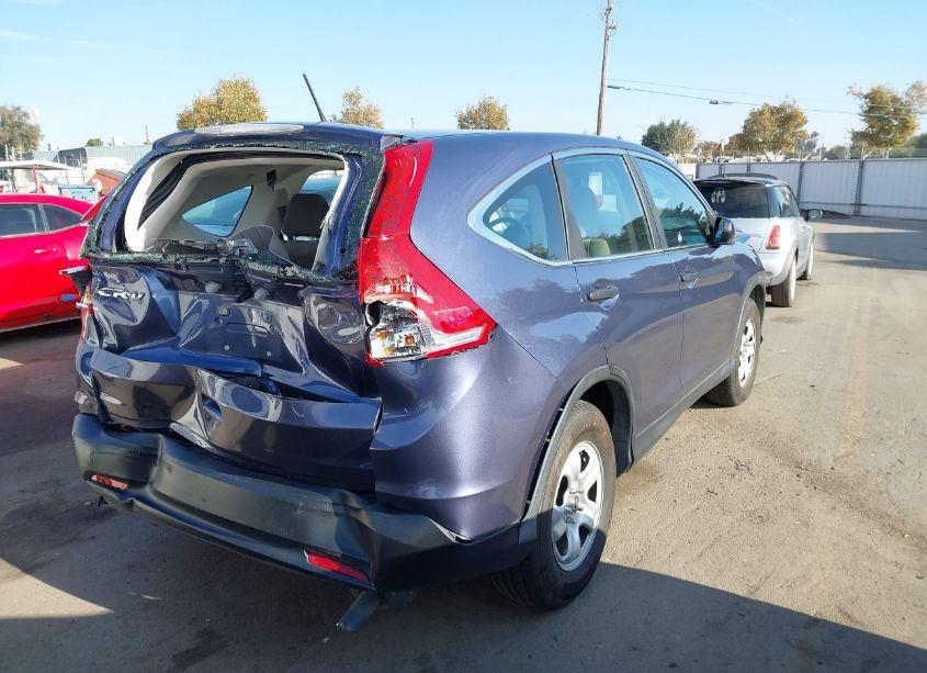Photo 4 of 2013 Honda Cr-v LX (VIN 2HKRM3H32DH501122)