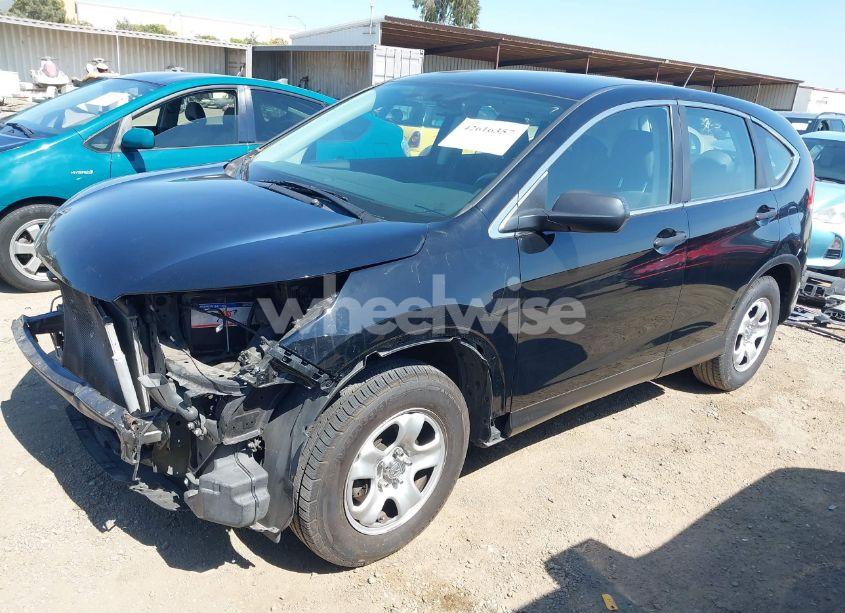 Photo 2 of 2013 Honda Cr-v LX (VIN 2HKRM3H32DH519524)