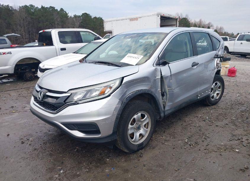 Photo 2 of 2016 Honda Cr-v LX (VIN 2HKRM3H32GH521763)