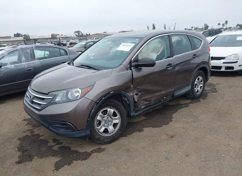 Photo 2 of 2014 Honda Cr-v LX (VIN 2HKRM3H33EH550413)
