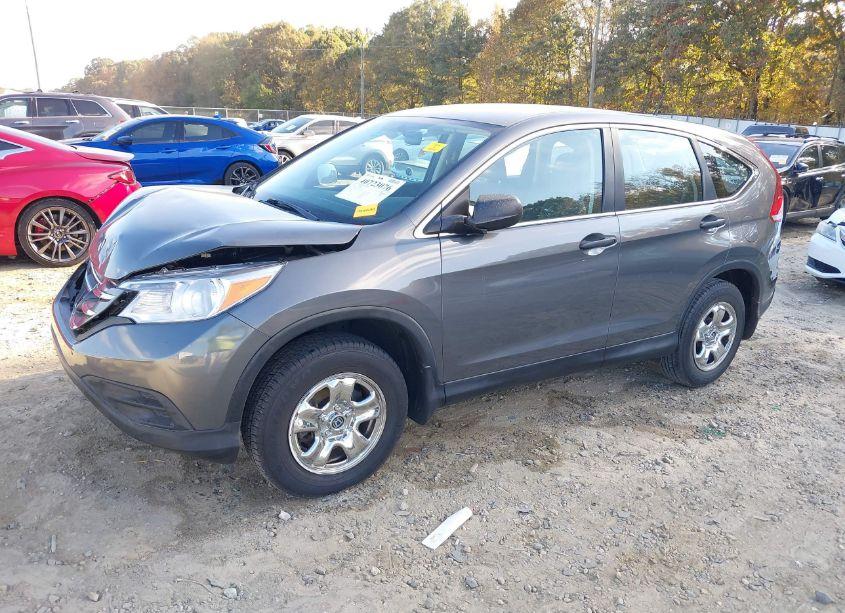 Photo 2 of 2014 Honda Cr-v LX (VIN 2HKRM3H33EH555918)
