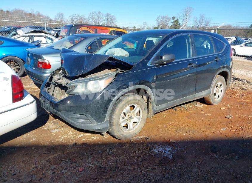 Photo 2 of 2013 Honda Cr-v LX (VIN 2HKRM3H34DH523509)