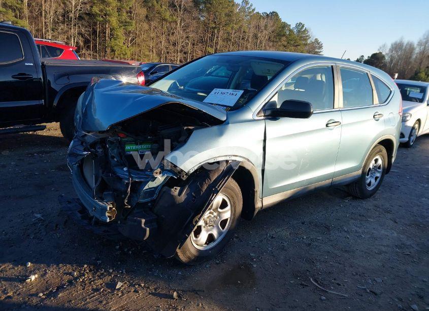 Photo 2 of 2013 Honda Cr-v LX (VIN 2HKRM3H34DH523655)