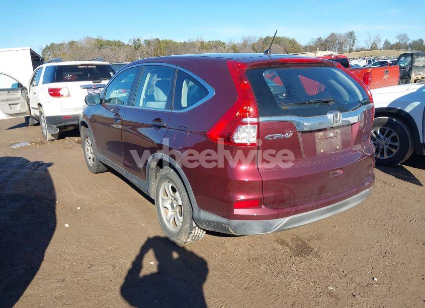 Photo 3 of 2015 Honda Cr-v LX (VIN 2HKRM3H34FH544721)