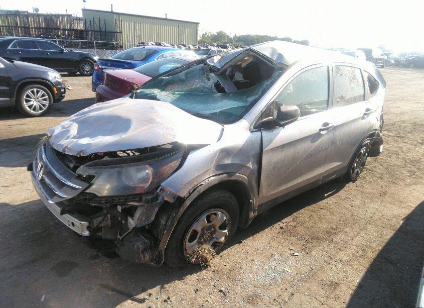 Photo 2 of 2014 Honda Cr-v LX (VIN 2HKRM3H36EH000445)