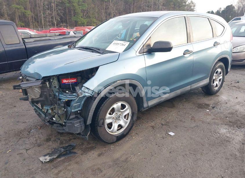 Photo 2 of 2014 Honda Cr-v LX (VIN 2HKRM3H37EH518046)