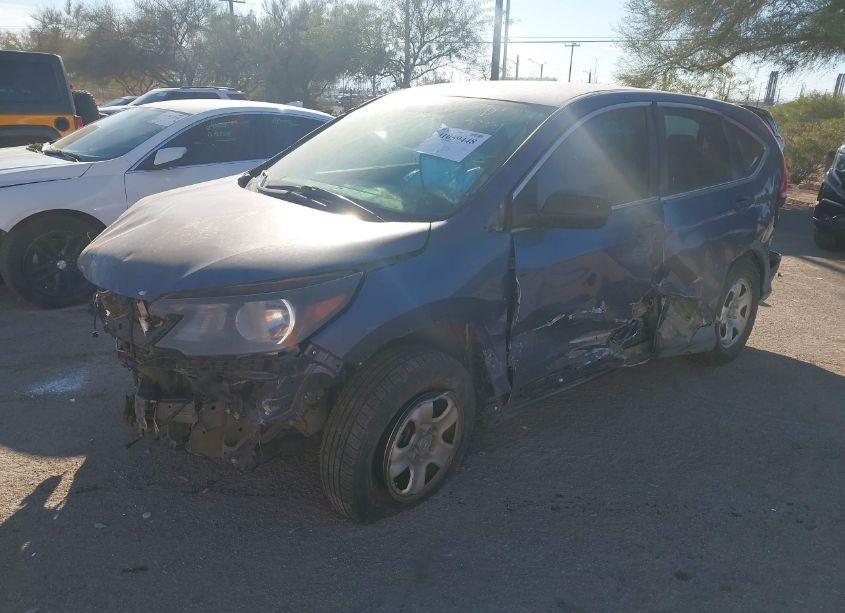 Photo 2 of 2014 Honda Cr-v LX (VIN 2HKRM3H39EH502639)