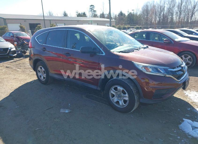 2015 Honda Cr-v LX (VIN 2HKRM3H39FH502562) main photo