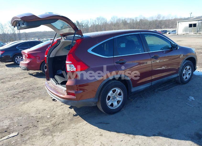 Photo 4 of 2015 Honda Cr-v LX (VIN 2HKRM3H39FH502562)