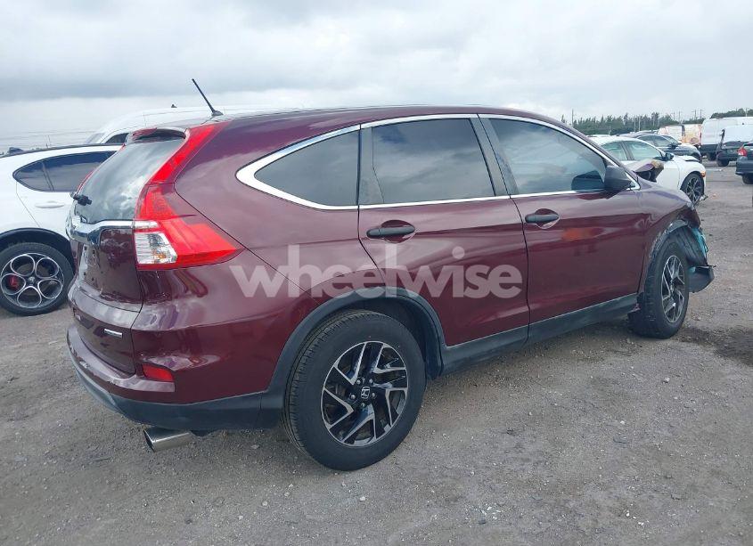 Photo 4 of 2016 Honda Cr-v SE (VIN 2HKRM3H40GH518451)