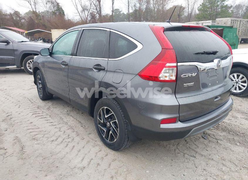 Photo 3 of 2016 Honda Cr-v SE (VIN 2HKRM3H41GH527109)