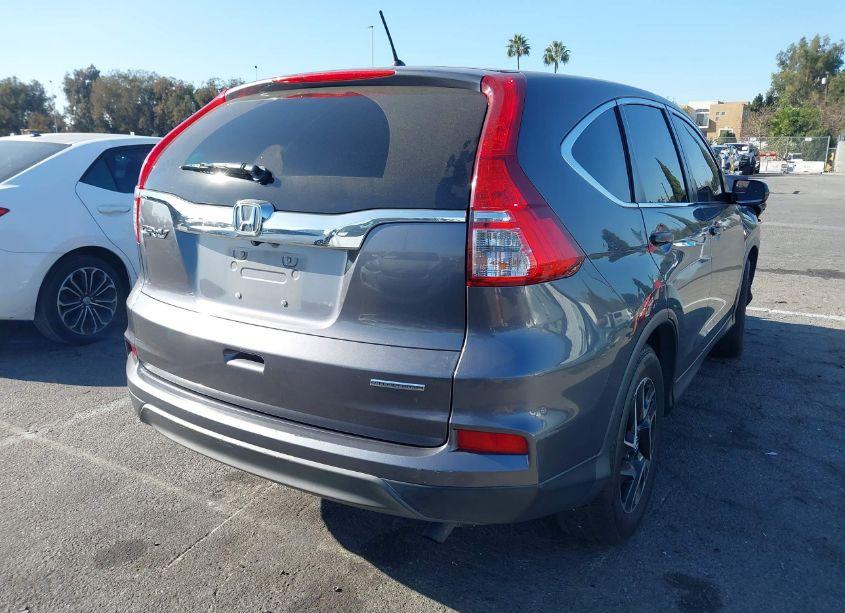 Photo 4 of 2016 Honda Cr-v SE (VIN 2HKRM3H41GH558490)