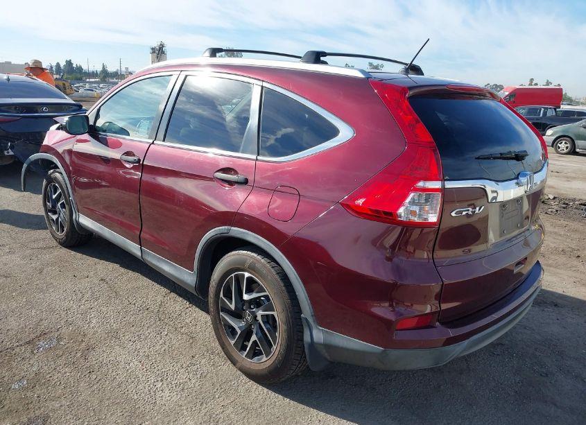 Photo 3 of 2016 Honda Cr-v SE (VIN 2HKRM3H48GH537684)