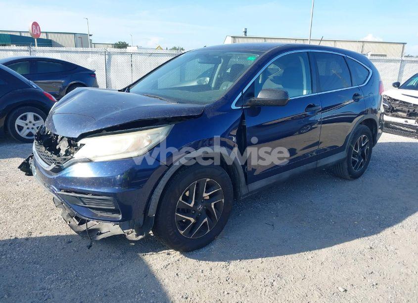 Photo 2 of 2016 Honda Cr-v SE (VIN 2HKRM3H48GH562746)
