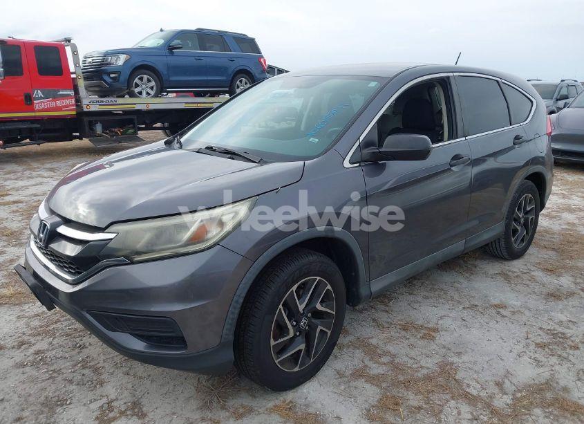 Photo 2 of 2016 Honda Cr-v SE (VIN 2HKRM3H49GH538391)