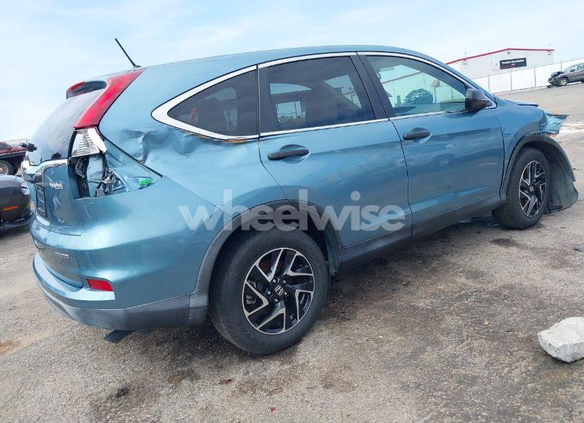 Photo 4 of 2016 Honda Cr-v SE (VIN 2HKRM3H49GH549018)