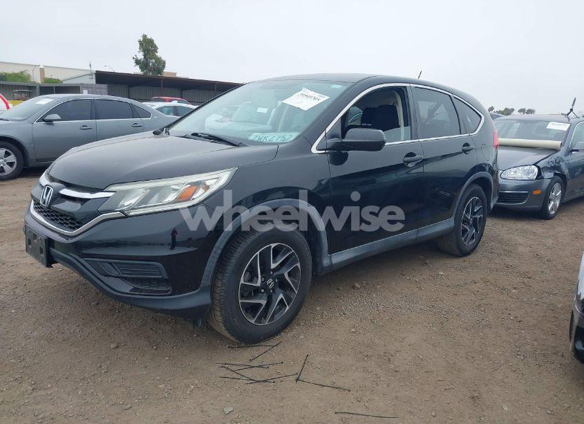 Photo 2 of 2016 Honda Cr-v SE (VIN 2HKRM3H49GH551111)