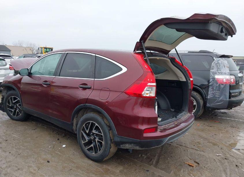 Photo 3 of 2016 Honda Cr-v SE (VIN 2HKRM3H4XGH523866)