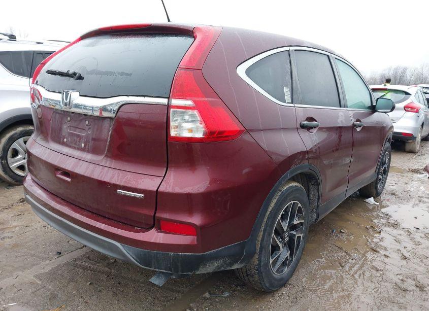 Photo 4 of 2016 Honda Cr-v SE (VIN 2HKRM3H4XGH523866)
