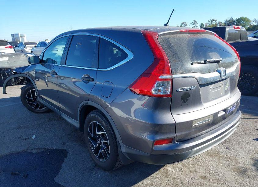 Photo 3 of 2016 Honda Cr-v SE (VIN 2HKRM3H4XGH563297)