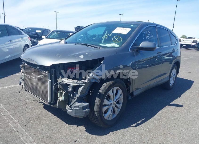 Photo 2 of 2013 Honda Cr-v EX (VIN 2HKRM3H50DH505199)