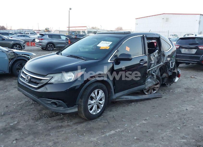 Photo 2 of 2014 Honda Cr-v EX (VIN 2HKRM3H57EH544437)