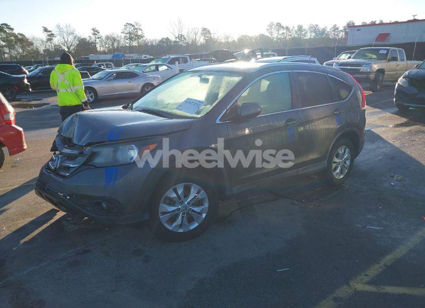 Photo 2 of 2014 Honda Cr-v EX-L (VIN 2HKRM3H70EH552025)