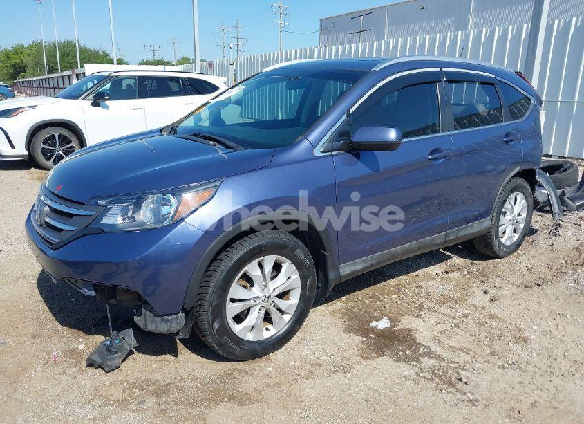 Photo 2 of 2014 Honda Cr-v EX-L (VIN 2HKRM3H70EH553708)