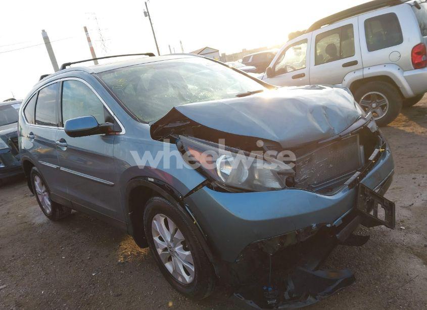 2013 Honda Cr-v EX-L (VIN 2HKRM3H71DH524572) main photo