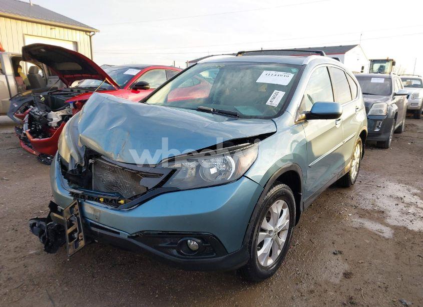 Photo 2 of 2013 Honda Cr-v EX-L (VIN 2HKRM3H71DH524572)