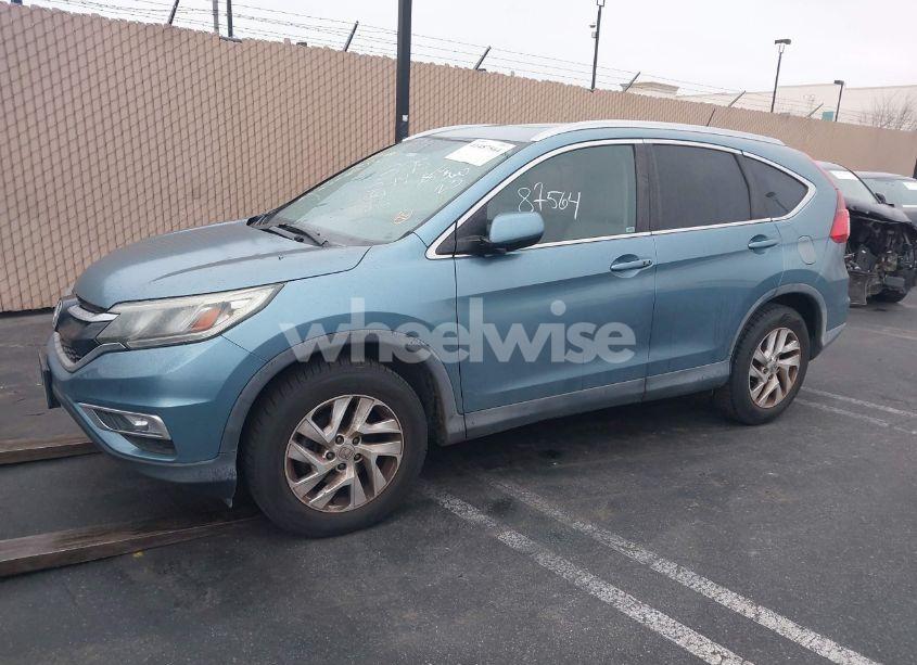 Photo 2 of 2015 Honda Cr-v EX-L (VIN 2HKRM3H71FH551886)