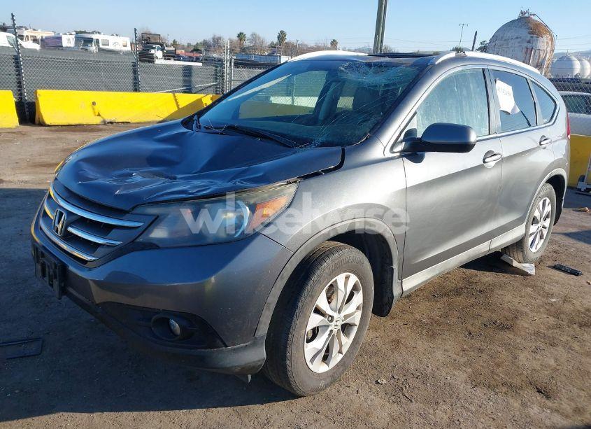 Photo 2 of 2012 Honda Cr-v EX-L (VIN 2HKRM3H72CH505012)