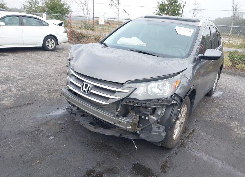Photo 2 of 2014 Honda Cr-v EX-L (VIN 2HKRM3H72EH555198)